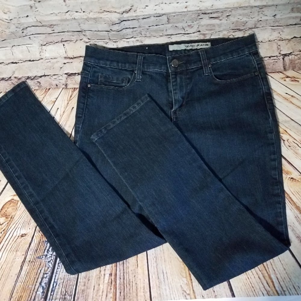 DKNY Straight Jeans, 5-Pocket Design, size 4x30 - Picture 3 of 8